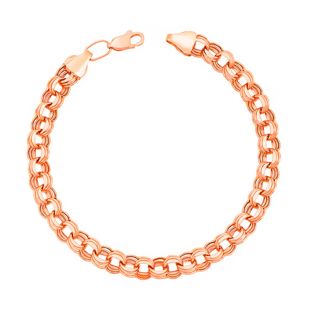 Золотий браслет бісмарк. Артикул: 004749