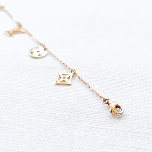 Золотий браслет з підвісками. Артикул: 005921