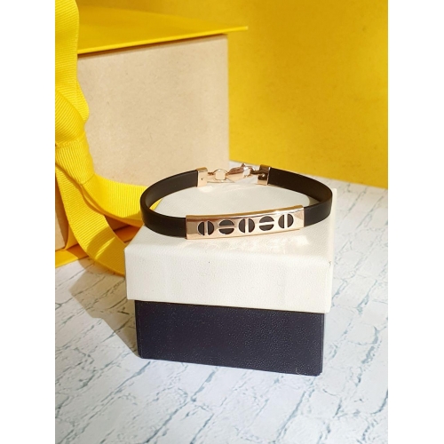 Каучуковый браслет с золотом. Артикул: 002105