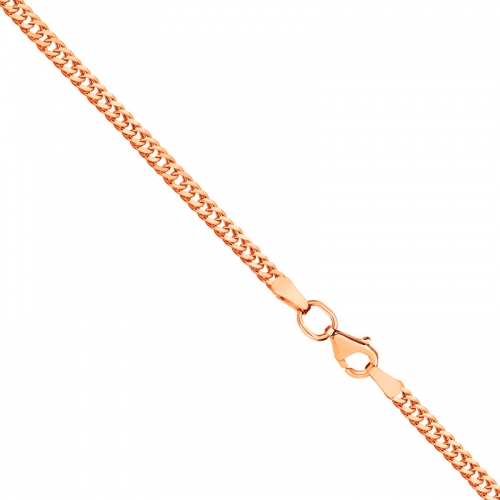 Золотий ланцюжок плетіння Подвійний Ромб. Артикул: 002392