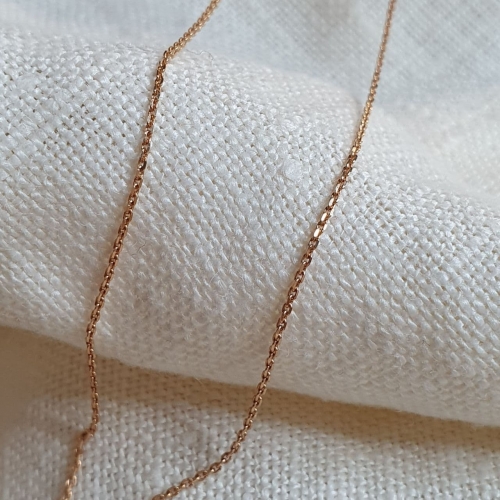 Цепь Якорного плетения золото