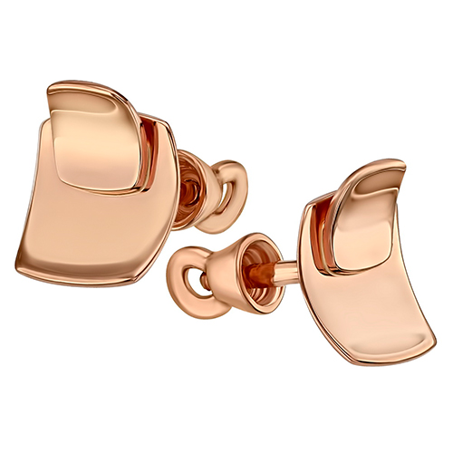 Золотые серьги-пусеты. Артикул: 001431