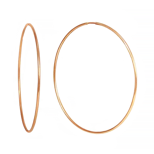 Золоті сережки-кільця. Артикул: 001538