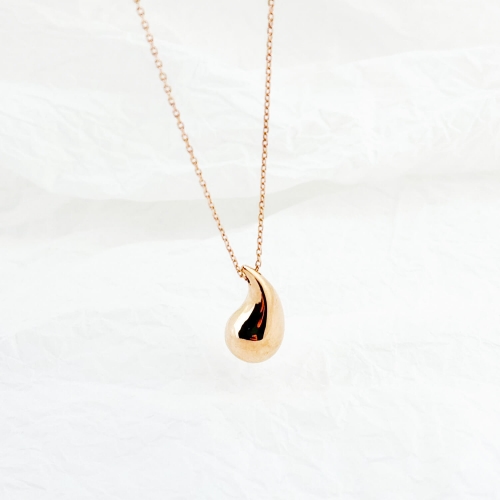 Золоте кольє Крапля. Артикул: 008120