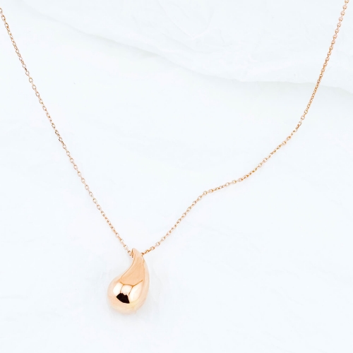 Золоте кольє Крапля. Артикул: 008120