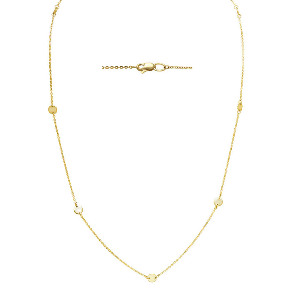 Золоте кольє з монетами. Артикул: 006017