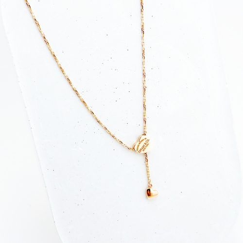 Золоте кольє Серце. Артикул: 007462