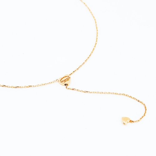 Золоте кольє Серце. Артикул: 007462