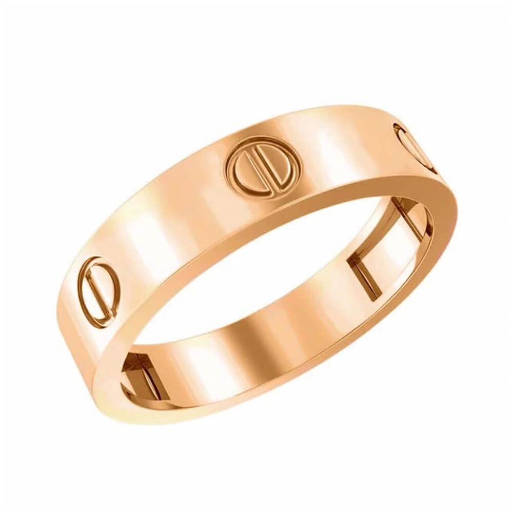 Золотое кольцо без вставки. Артикул: 000962