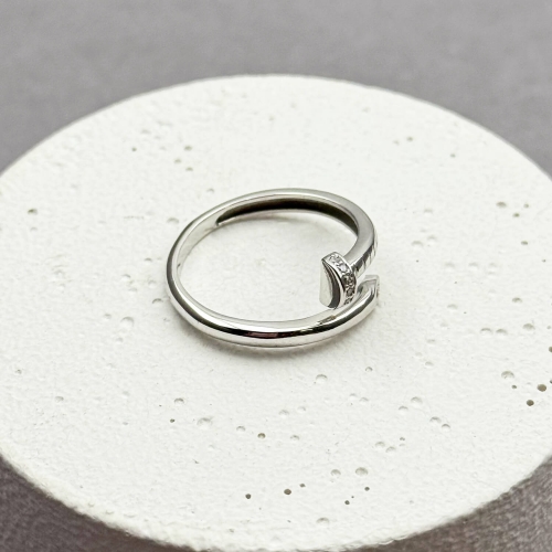 Золотое кольцо Гвоздь с фианитами. Артикул: 006310