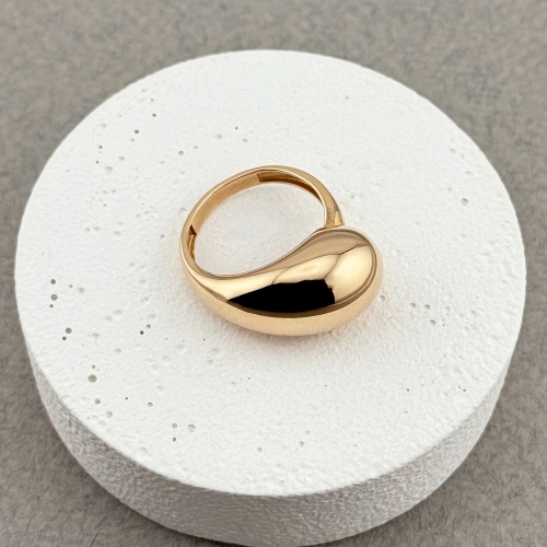 Золота каблучка Крапля. Артикул: 007903