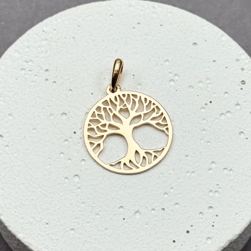 Золотий підвіс Дерево. Артикул: 009594