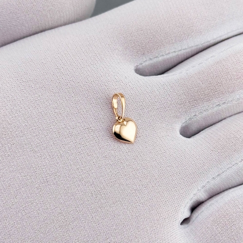 Золотой подвес Сердце. Артикул: 006233