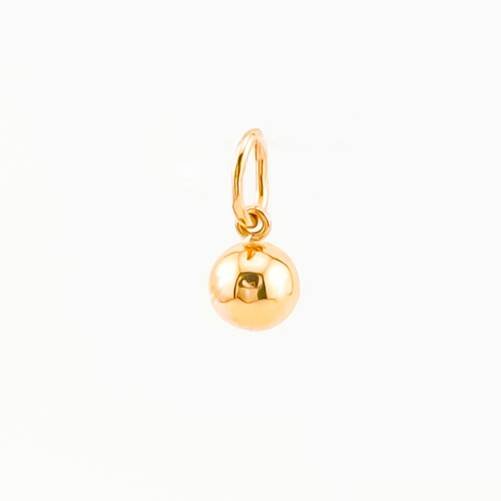 Золотий підвіс Кулька. Артикул: 6942
