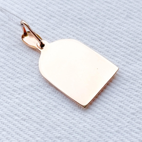 Золота ладанка Святий Миколай Чудотворець. Артикул: 001152