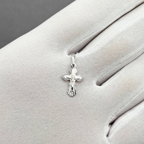 Золотой крестик с распятием. Артикул: 009726