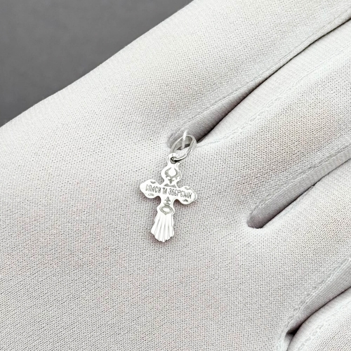 Золотой крестик с распятием. Артикул: 009726