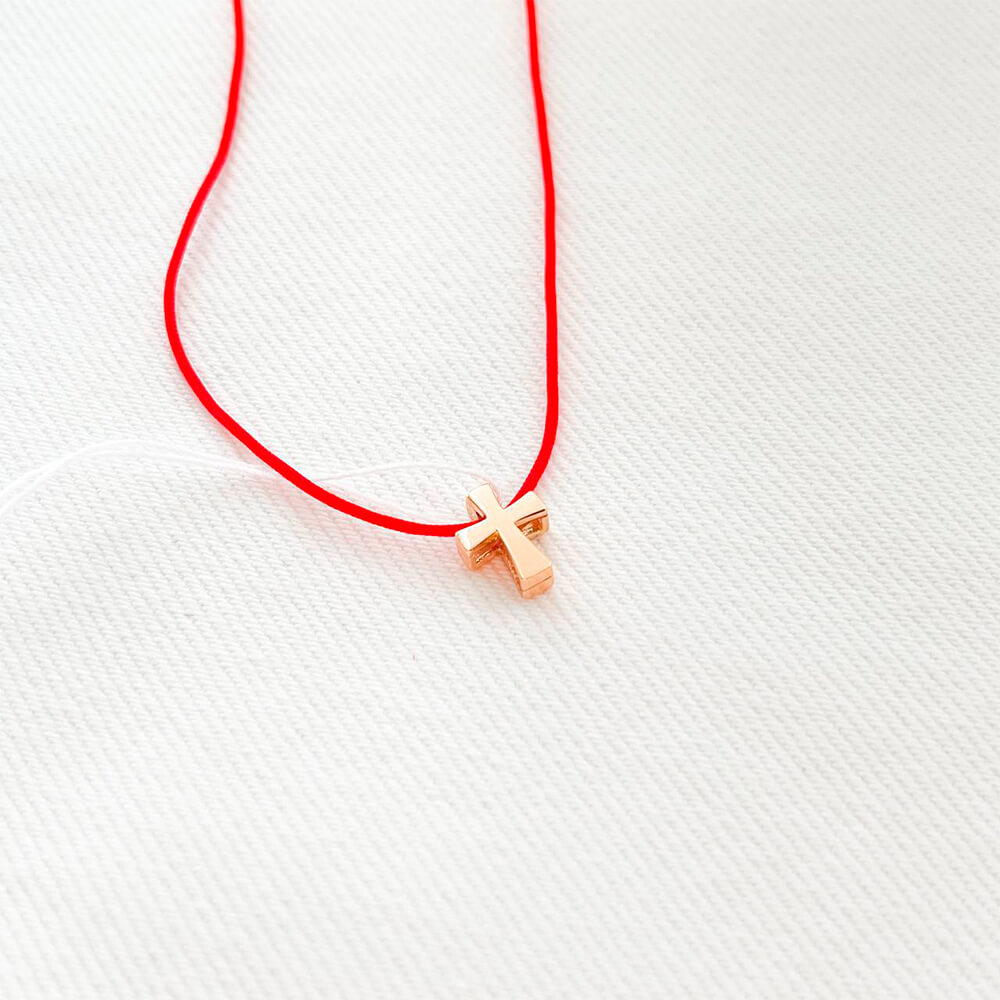 Золотой открывающийся крестик. Артикул: 003326