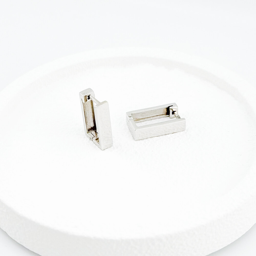 Золоті сережки прямокутники. Артикул: 006562