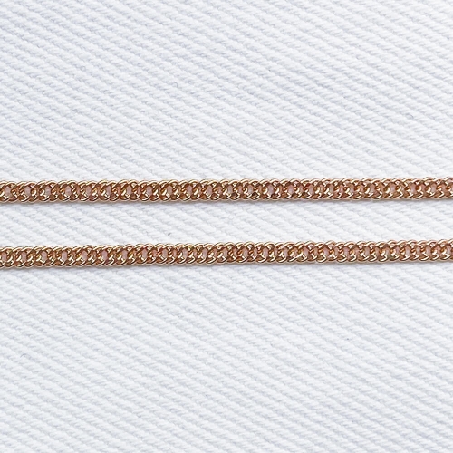 Золотий ланцюжок плетіння Подвійний Ромб. Артикул: 002392