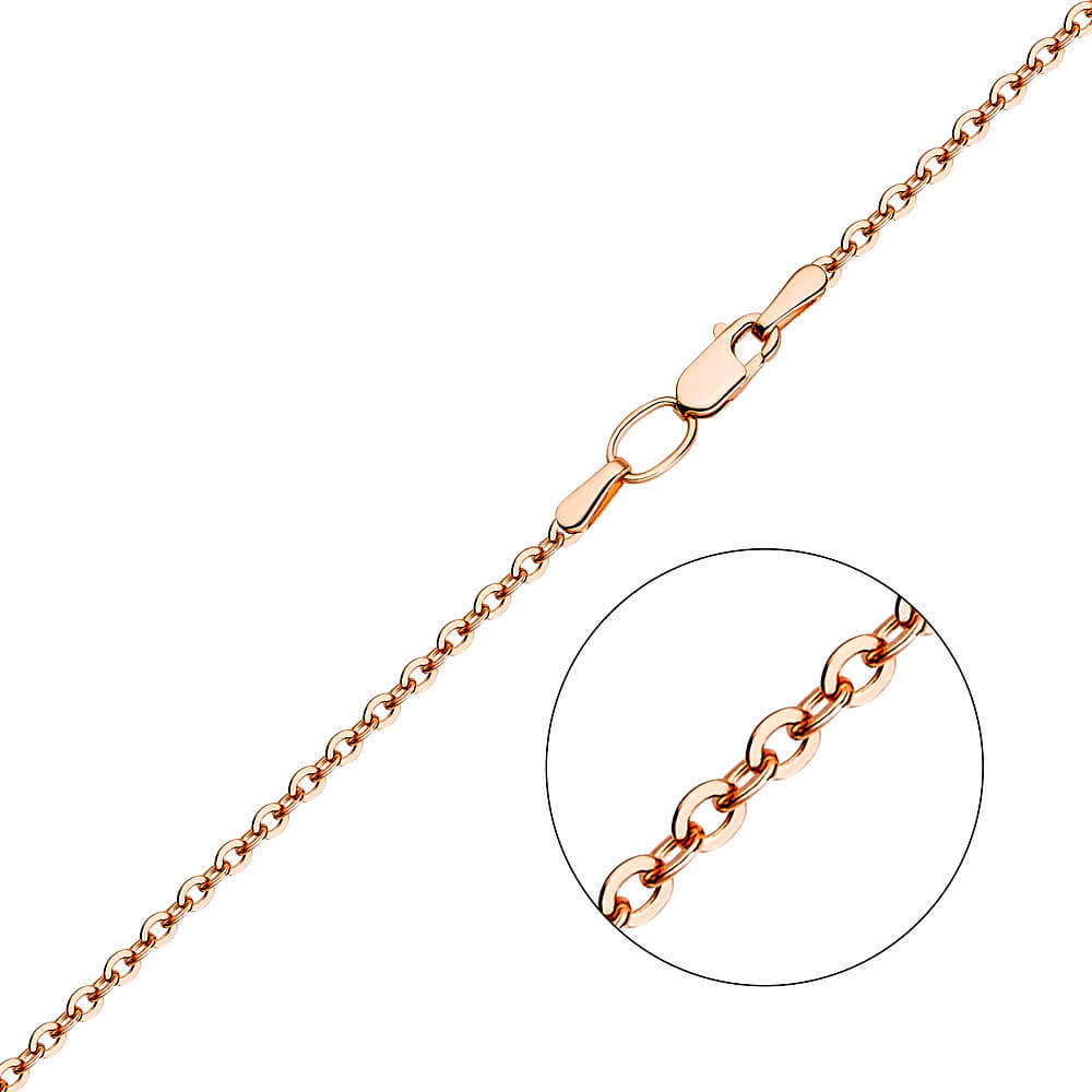 Золотий ланцюг плетіння Якір. Артикул: 003348